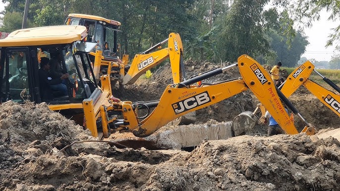 JCB on Hire in Hyderabad Tobacco Bazaar | 9440969690