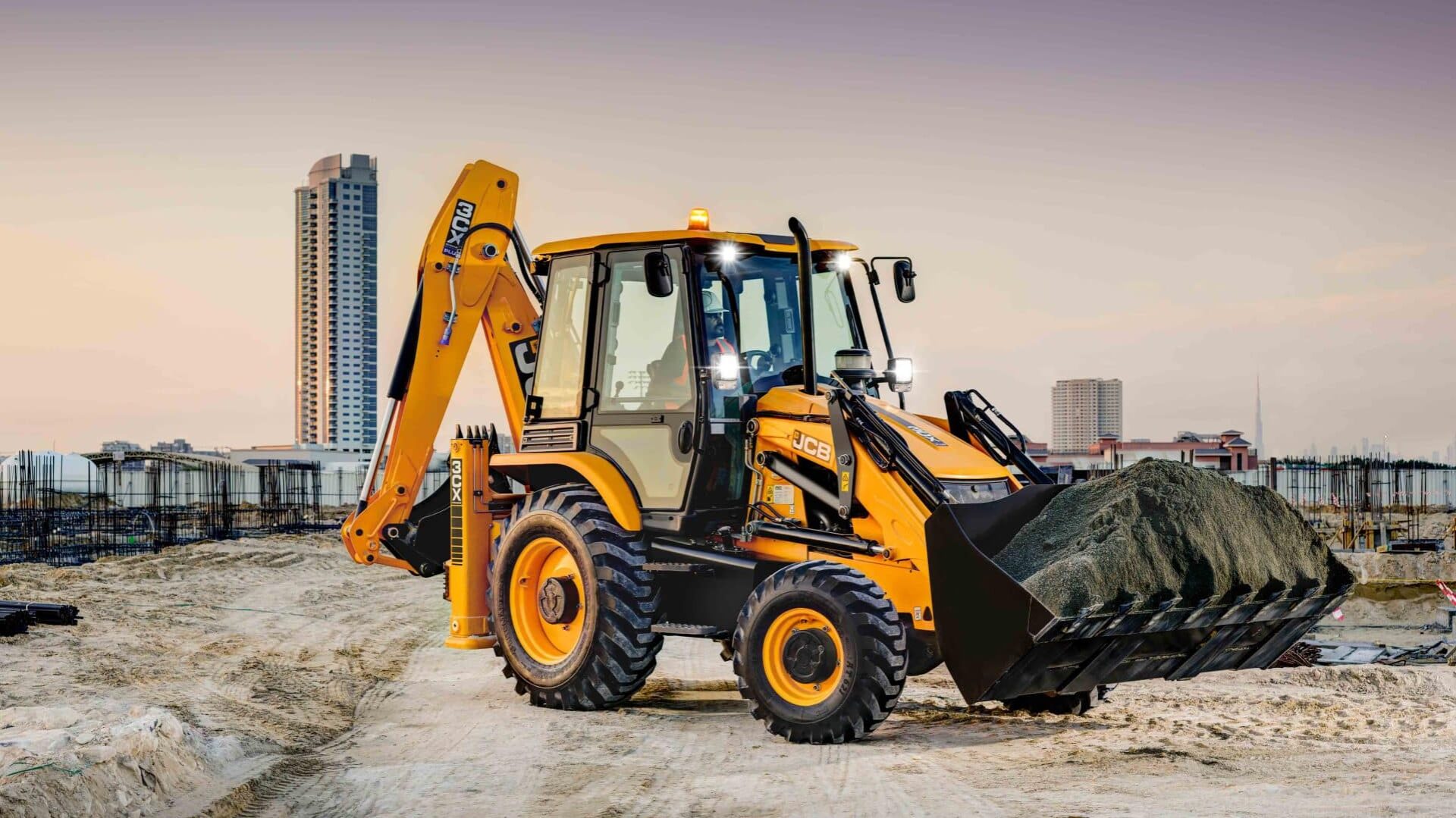 JCB on Hire in Hyderabad Vinayaka Nagar colony | 9440969690